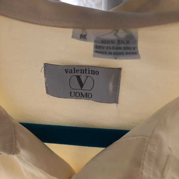 Vintage Valentino Silk Button Down - Picture 2 of 3
